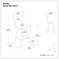 Giselle - Swivel Bar Stool (Set of 2)