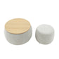 Round Storage Ottoman, 2 In 1 Function, End Table And Ottoman