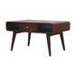 Solid Wood Curved Coffee Table