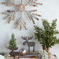 Christmas Ball Ornaments, Wood Decorative Hanging Ball Christmas Tree Ornaments For Holiday Party Decorations