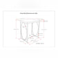 Selma - Handcrafted Metal And Wood Accent Table