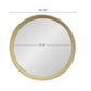 Transitional Decor Style Wall Mirror Decor With Frame For Bathroom