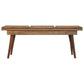 Larissa - Triple Accent Cane Bench - Beige