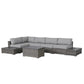 Stylish Entertainment Sectional Set, Outdoor Living