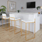 Fuji - Contemporary Design High Back Barstool