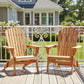 Oversize Outdoor Folding Adirondack Chair, Patio Chair For Garden