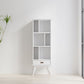 Draper - Mid Century Wide Bookcase And Storage Unit