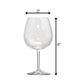 Leadingware Plastic Wine Glasses (Set of 4), Unbreakable Bpa Free Tritan 23Oz - Clear