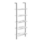 Bookshelf, Bookcase, Etagere, Ladder, 5 Tier, For Office, Marble Look Contemporary & Modern