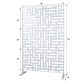 Decorative Freestanding Metal Privacy Screen For Indoor & Outdoor Use