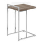 Accent Table, C - Shaped, Contemporary & Modern