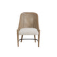 Cane Backed Host Chair Colored (Set of 2) - Sand
