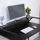 Console Table Narrow Modern Entryway Table Small Behind Couch Table Skinny Sofa Table Hallway Table For Living Room - Black