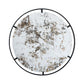 Theodor - Mirror With Industrial Design Round Mirror With Metal Frame For Wall Decor & Entryway Console Lean Against Wall - Black
