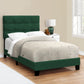 Bed, Upholstered, Frame Only, Transitional