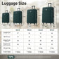 Hardshell Luggage Set 6 Piece With Duffel & Toiletry Bag