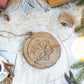 Wooden Hanging Circle With Snowflake Cut Decorative Hanging Christmas Tree Ornaments For Holiday Party Decorations (Set of 12) - Multi
