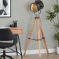 Ahoy - Industrial Floor Lamp - Natural / Antique