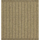 Earth - 5'3" X 7'3" Indoor, Outdoor Area Rug - Jute / Black