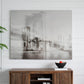 TV Cabinet With Recycle Wood 2 Door - Brown