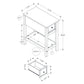 Accent End Table, 2 Tier, Narrow, Lamp, Storage Drawer, Charming Design