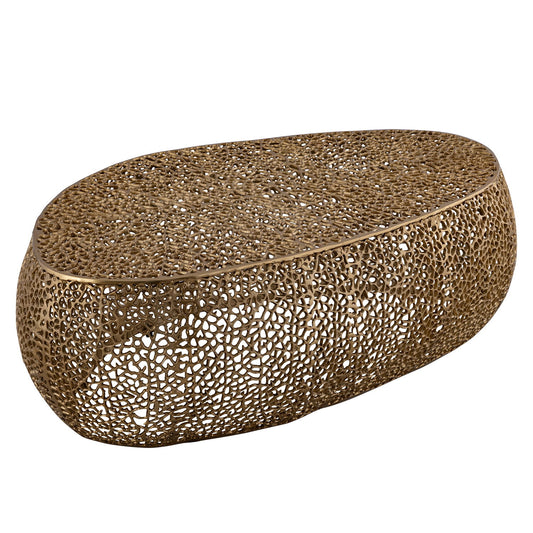 T3601 - Modern Oval Coffee Table