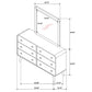 Winston - 6 Drawer Dresser With Mirror