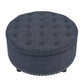 Tufted Storage Ottoman With Upholstery