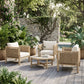 Modern Patio Chair With Armrests