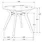 Flynn - Round Counter Height Dining Table - Brown