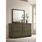 Sundance - 6 Drawer Dresser With Mirror - Dark Coffee