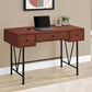 Computer Desk For Home Office, Stylish Design, Storage Drawers, Transitional