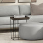 Gallagher - C-Side Table - Walnut Brown