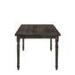 Claudia II - Weathered Dining Table - Gray