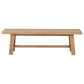 Backless Dining Bench - Natural