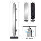 Full Length Standing Mirror, 360° Swivel Floor Mirror For Bedroom - Black