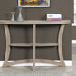 Accent Console Table For Entryway, Stylish - Taupe