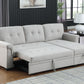 Lucca - Reversible Sleeper Sectional Sofa With Storage Chaise