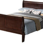 Louis Phillipe - Panel Sleigh Bed
