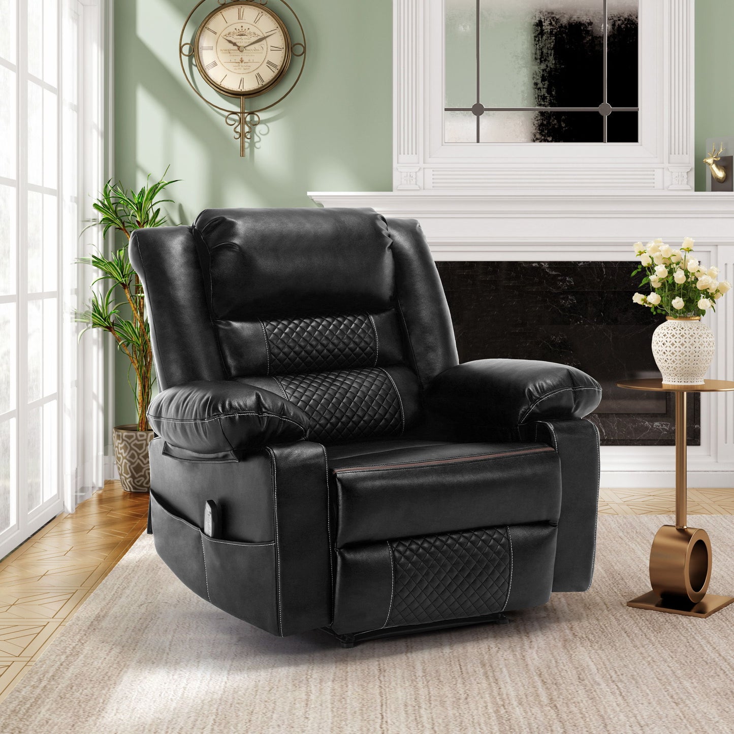 Breathable Massage Recliner Manual Chair
