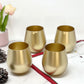 Leadingware Plastic Wine Glasses (Set of 4)