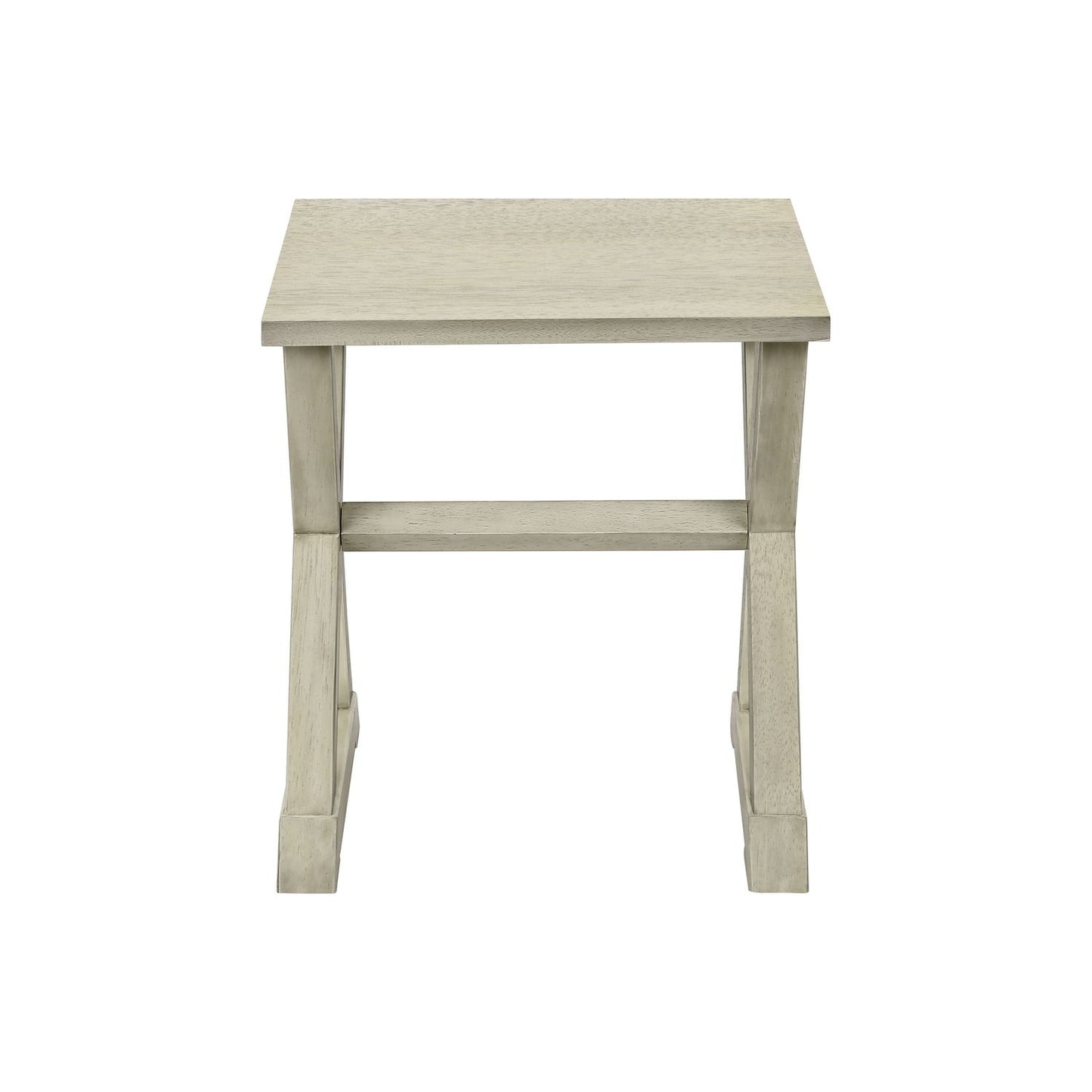 Compact Accent End Table, Square, Transitional