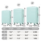 3 Pieces Set 20" / 24" / 28" Spinner Wheel Luggage With Combination Lock