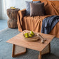 Teak Coffee Table - Natural Wood / Brown