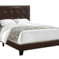 Bed, Upholstered, Frame Only, Transitional
