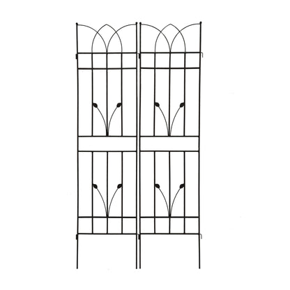 Metal Garden Trellis Rustproof For Climbing Plants Outdoor Flower Support