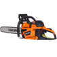 Professional Gasoline Chainsaw 20" 52Cc For Tree And Wood Cutting - Orange