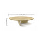 Luxury Coffee Table With Unique Veining, Unique Stone Design