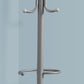 Coat Rack, Hall Tree, Free Standing, Hanging Bar, 6 Hooks, Entryway, Contemporary & Modern