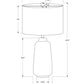Lighting, Table Lamp, Ceramic, Modern - Cream